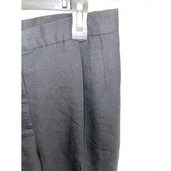 Talbots Dress Shorts Women’s Size 14 Black Wool Waist 32 Inseam 8 Rise 15 Pleat - Picture 4 of 12
